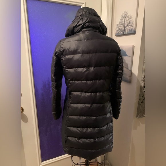 MONCLER Down Coat hooded puffy - Picture 3 of 8
